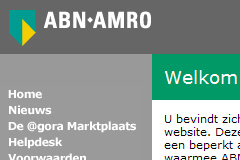Diverse websites ABN Amro