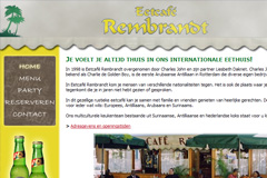 Website Eetcaf Rembrandt