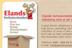 Website Elands Verhuis