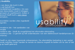 Website Usability ontwerpeisen